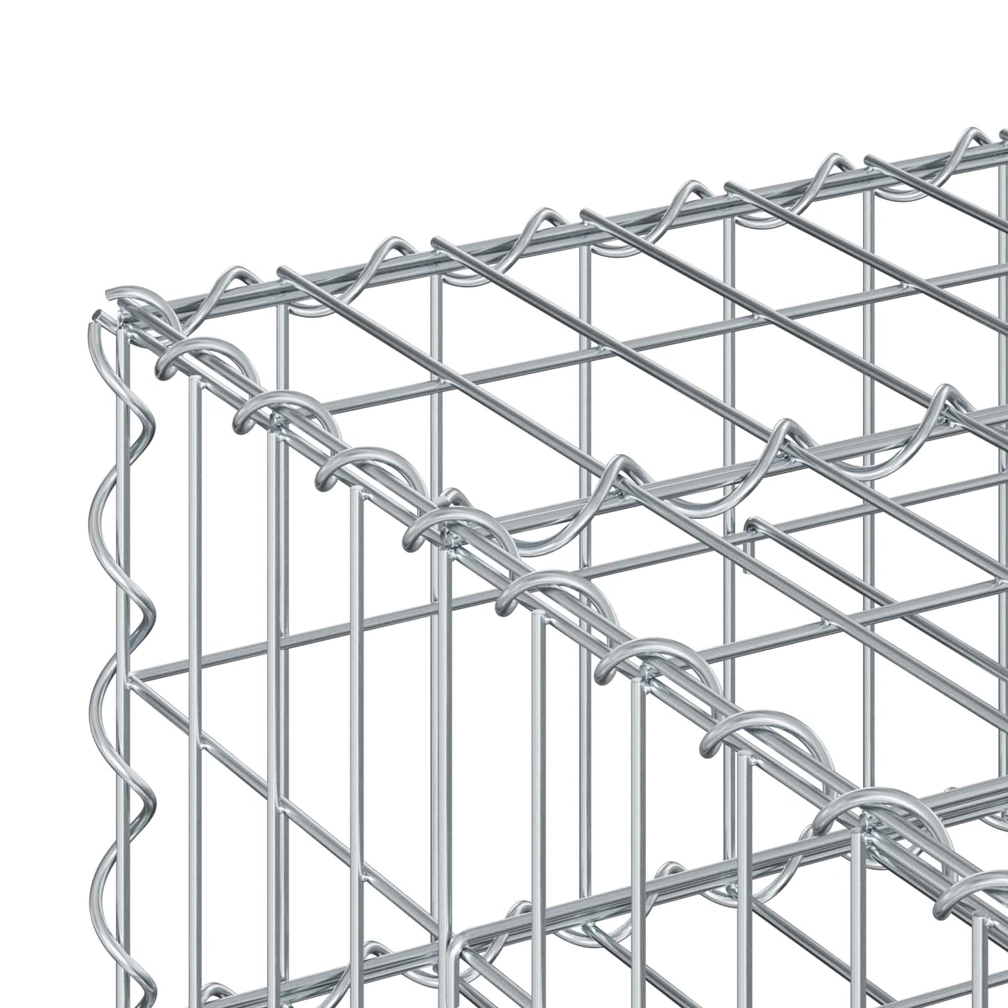 Gabion Verhoogd Bed Zilver is nu te koop bij PeponiXL, paradijselijk wonen!