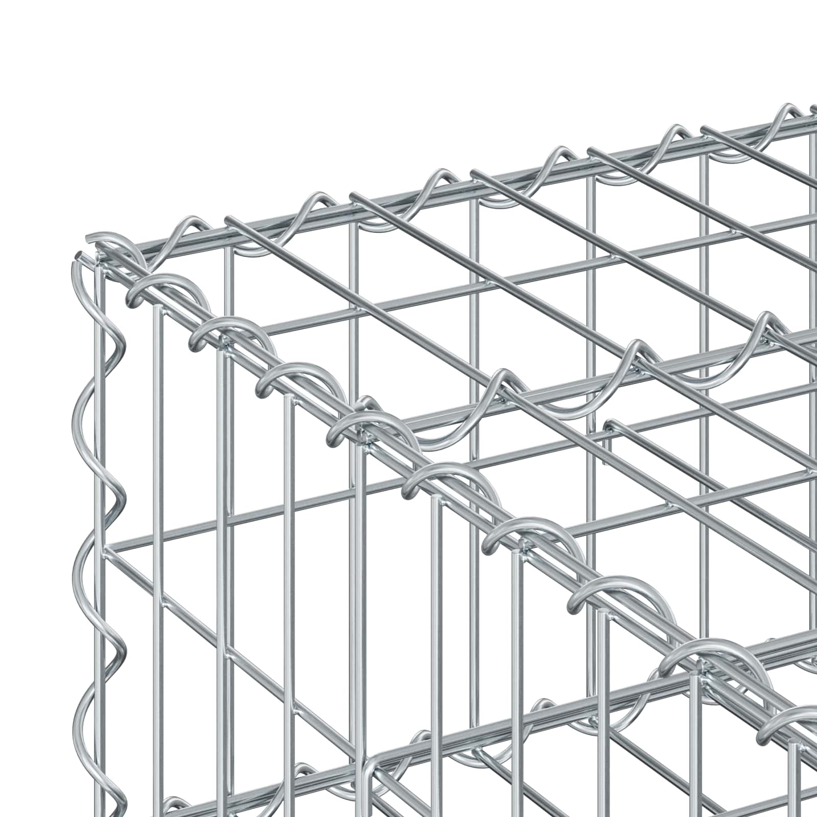 Gabion Verhoogd Bed Zilver is nu te koop bij PeponiXL, paradijselijk wonen!