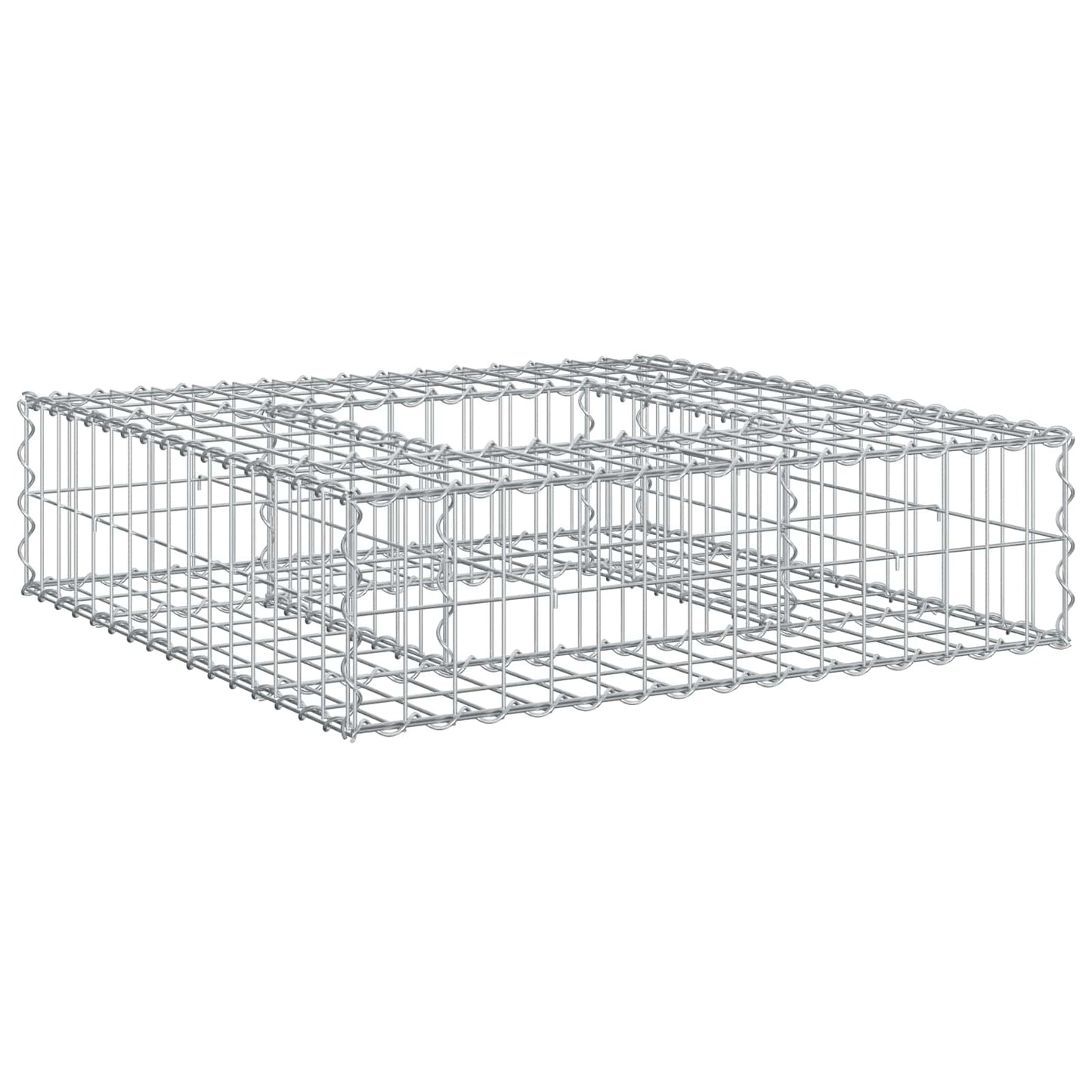 Gabion Verhoogd Bed Zilver is nu te koop bij PeponiXL, paradijselijk wonen!