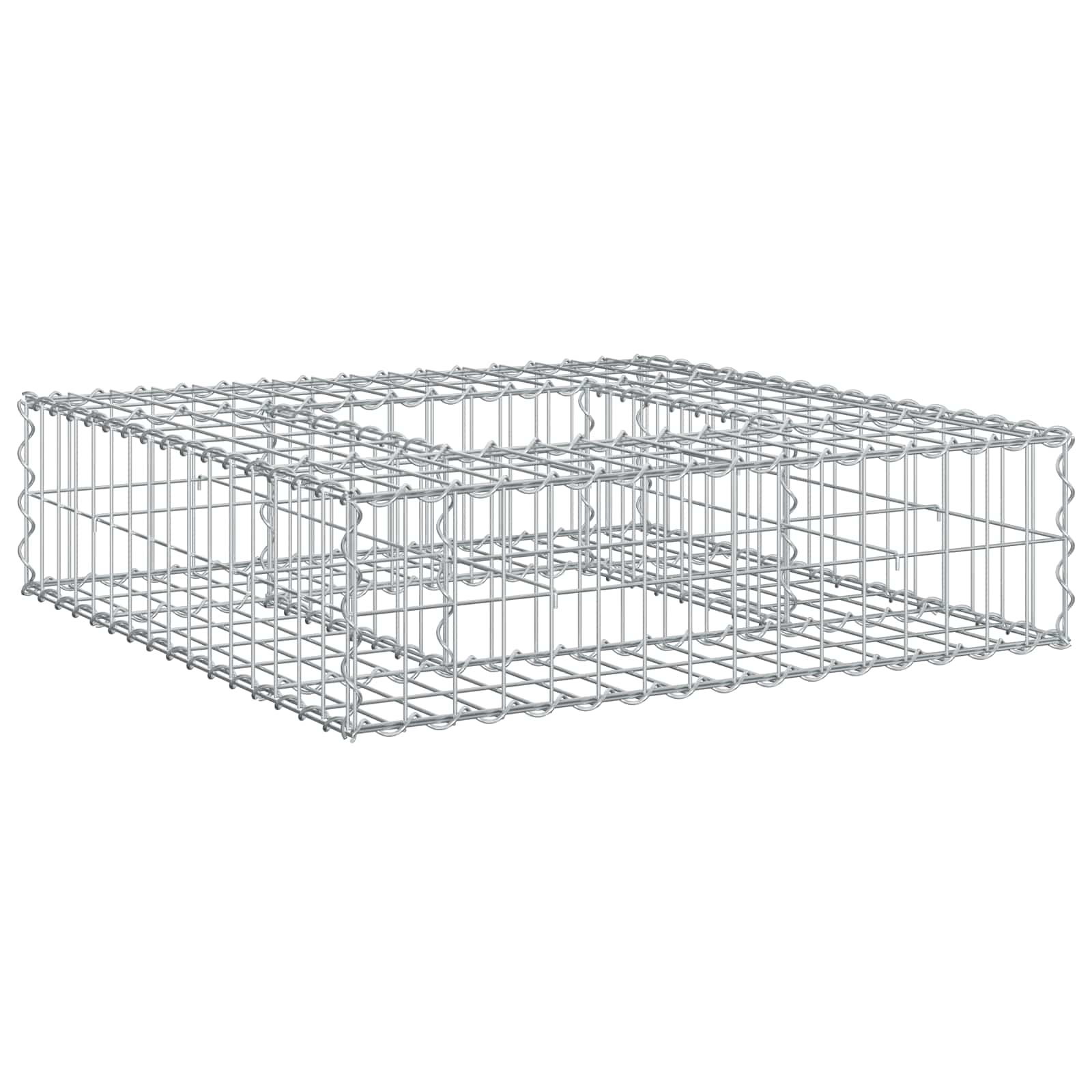 Gabion Verhoogd Bed Zilver is nu te koop bij PeponiXL, paradijselijk wonen!