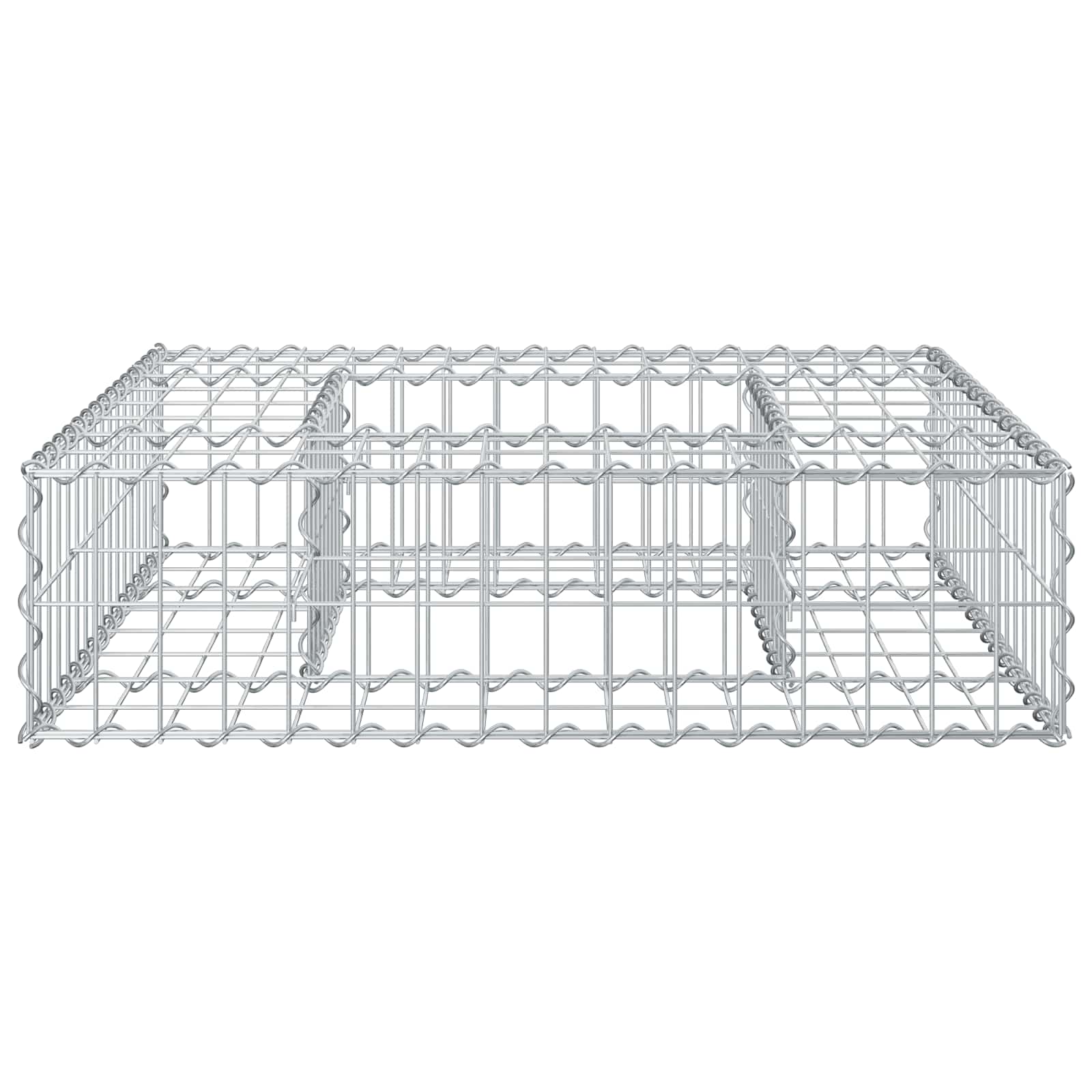 Gabion Verhoogd Bed Zilver is nu te koop bij PeponiXL, paradijselijk wonen!
