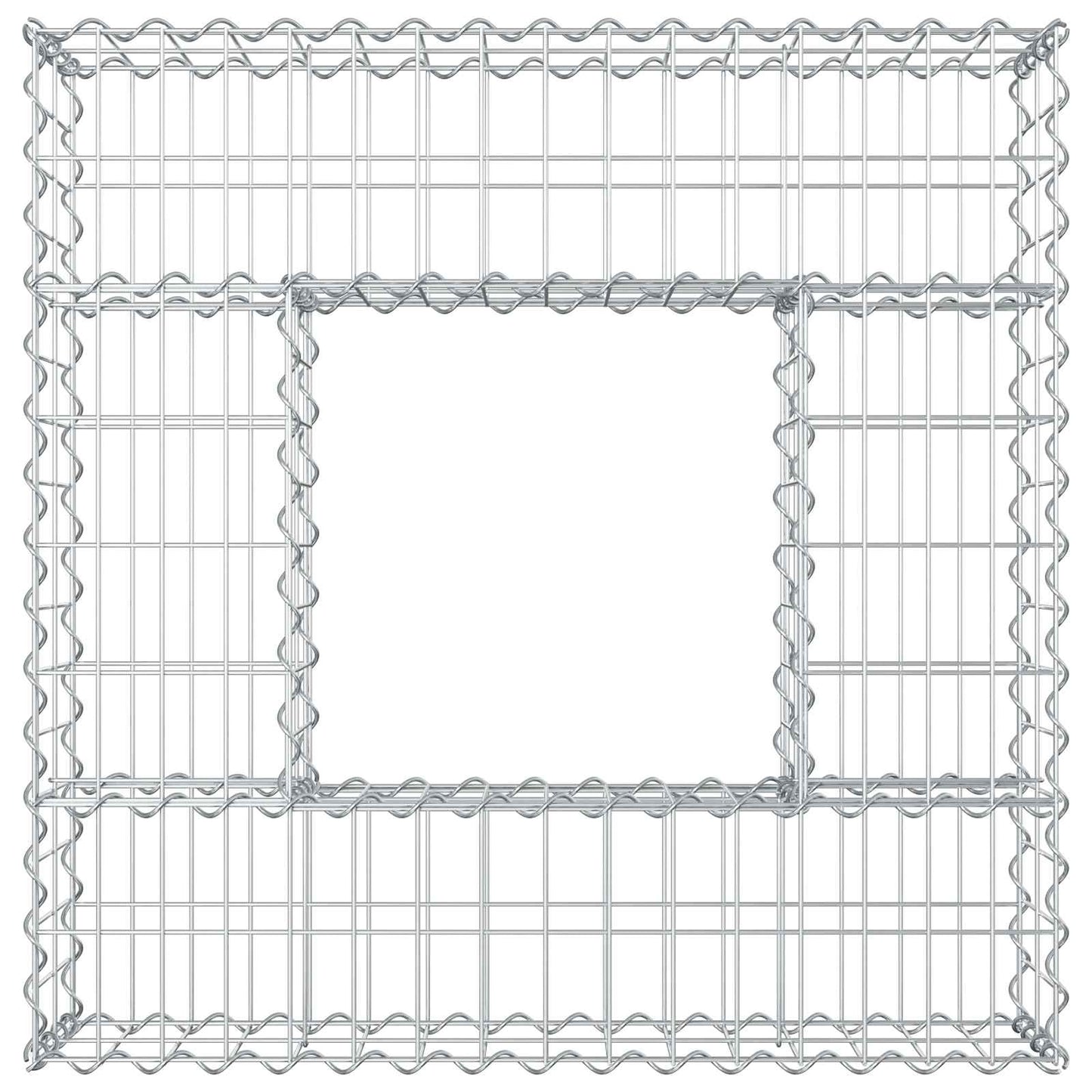 Gabion Verhoogd Bed Zilver is nu te koop bij PeponiXL, paradijselijk wonen!