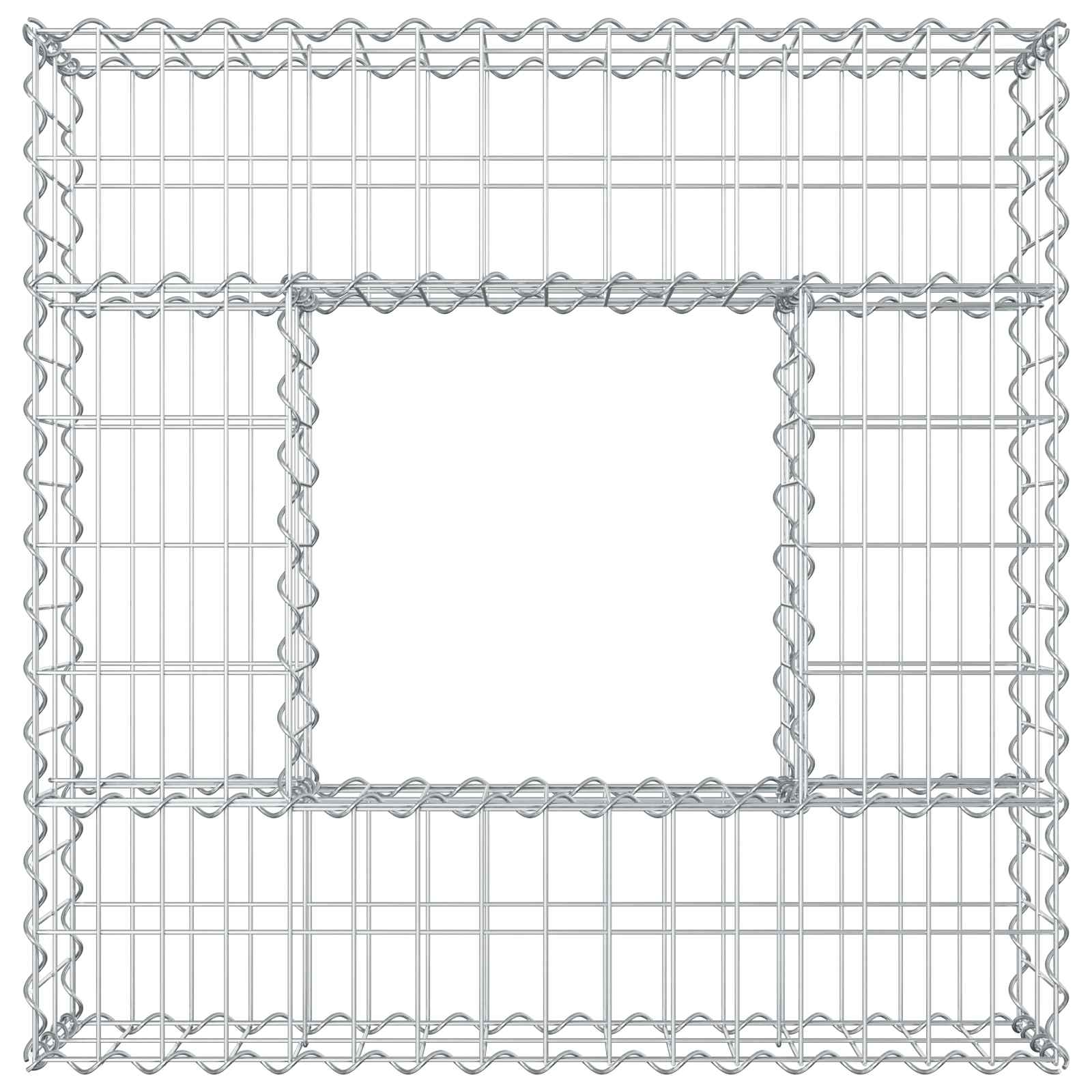 Gabion Verhoogd Bed Zilver is nu te koop bij PeponiXL, paradijselijk wonen!