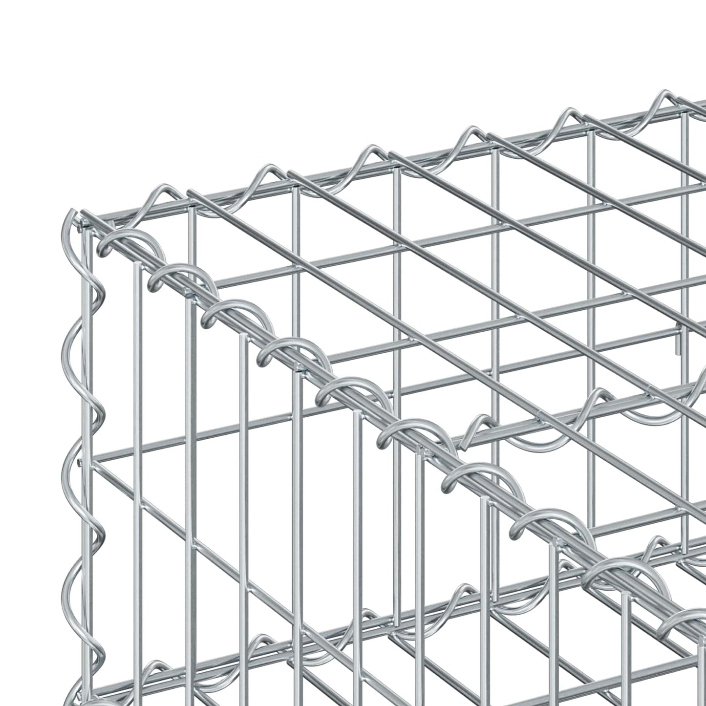 Gabion Verhoogd Bed Zilver is nu te koop bij PeponiXL, paradijselijk wonen!