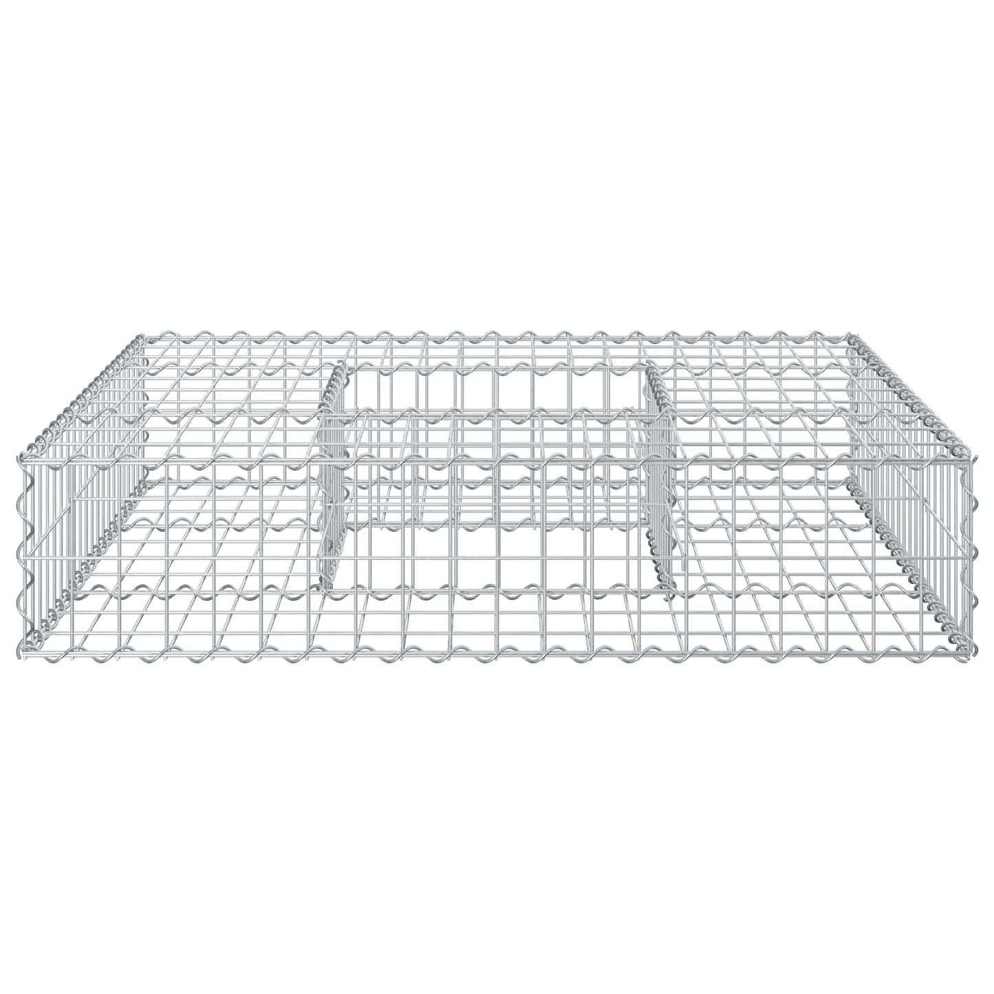 Gabion Verhoogd Bed Zilver is nu te koop bij PeponiXL, paradijselijk wonen!