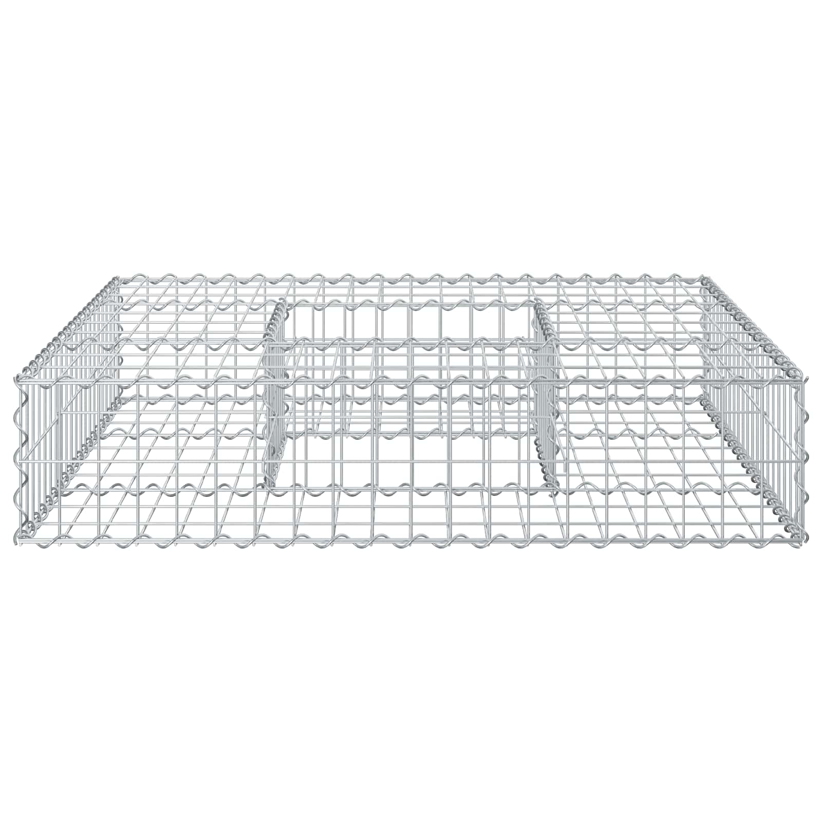 Gabion Verhoogd Bed Zilver is nu te koop bij PeponiXL, paradijselijk wonen!