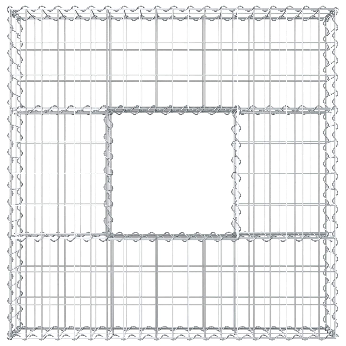 Gabion Verhoogd Bed Zilver is nu te koop bij PeponiXL, paradijselijk wonen!