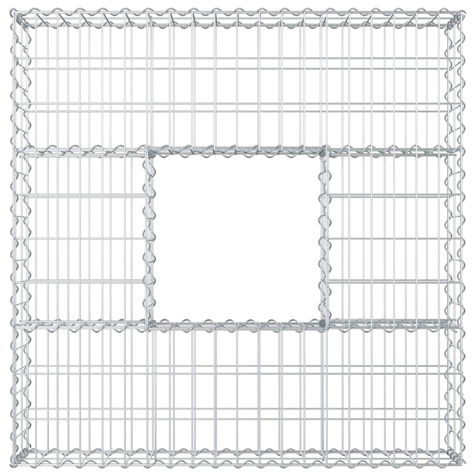 Gabion Verhoogd Bed Zilver is nu te koop bij PeponiXL, paradijselijk wonen!