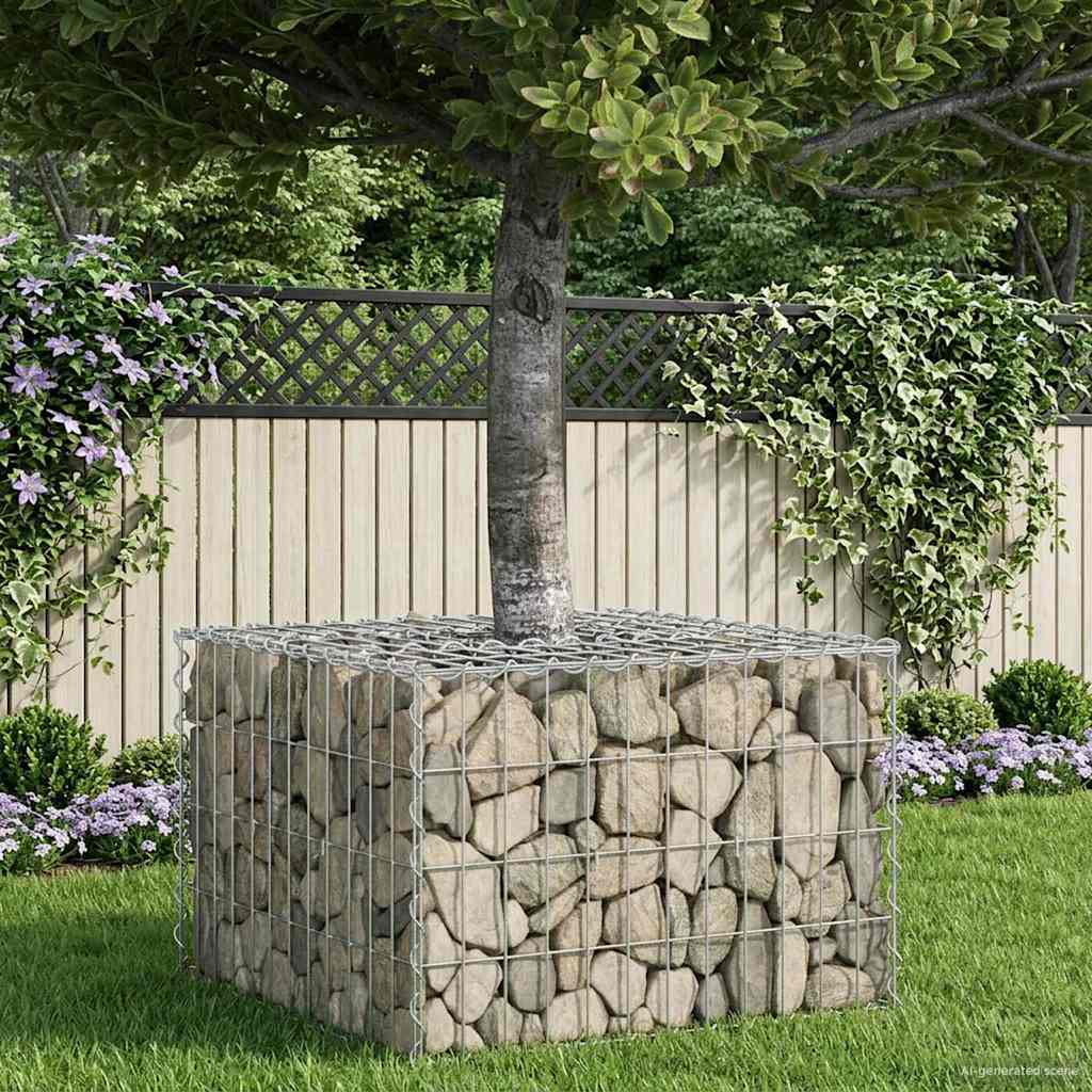 Gabion Verhoogd Bed Zilver is nu te koop bij PeponiXL, paradijselijk wonen!