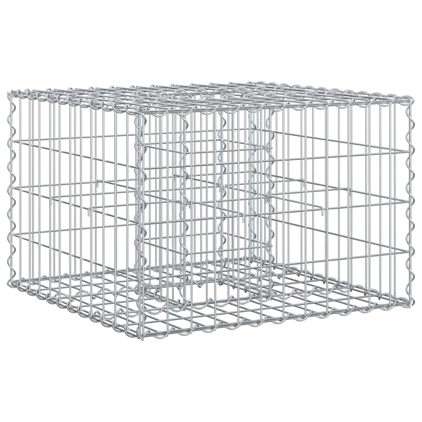 Gabion Verhoogd Bed Zilver is nu te koop bij PeponiXL, paradijselijk wonen!