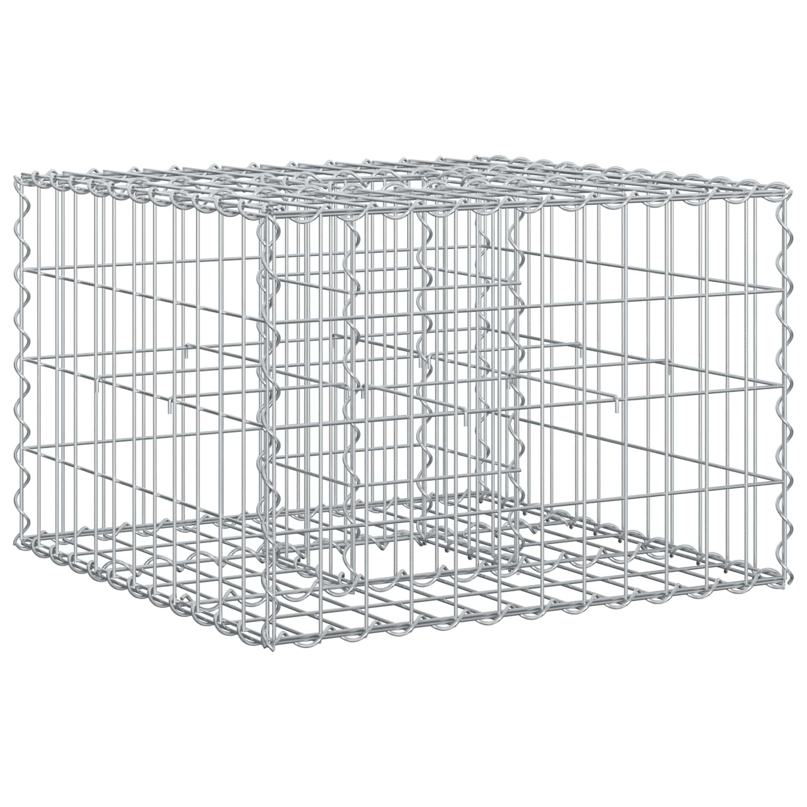 Gabion Verhoogd Bed Zilver is nu te koop bij PeponiXL, paradijselijk wonen!