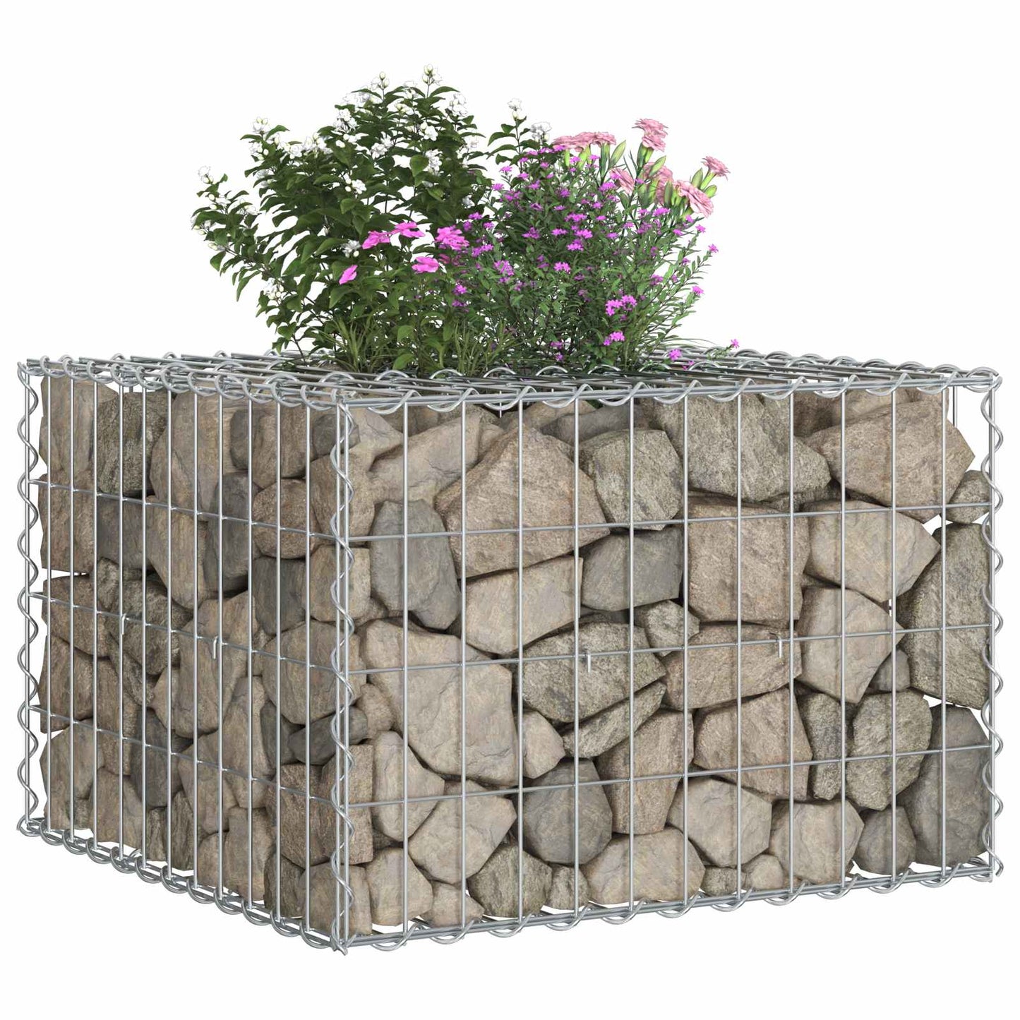 Gabion Verhoogd Bed Zilver is nu te koop bij PeponiXL, paradijselijk wonen!