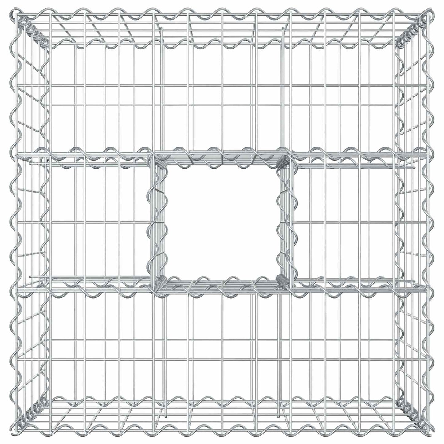 Gabion Verhoogd Bed Zilver is nu te koop bij PeponiXL, paradijselijk wonen!