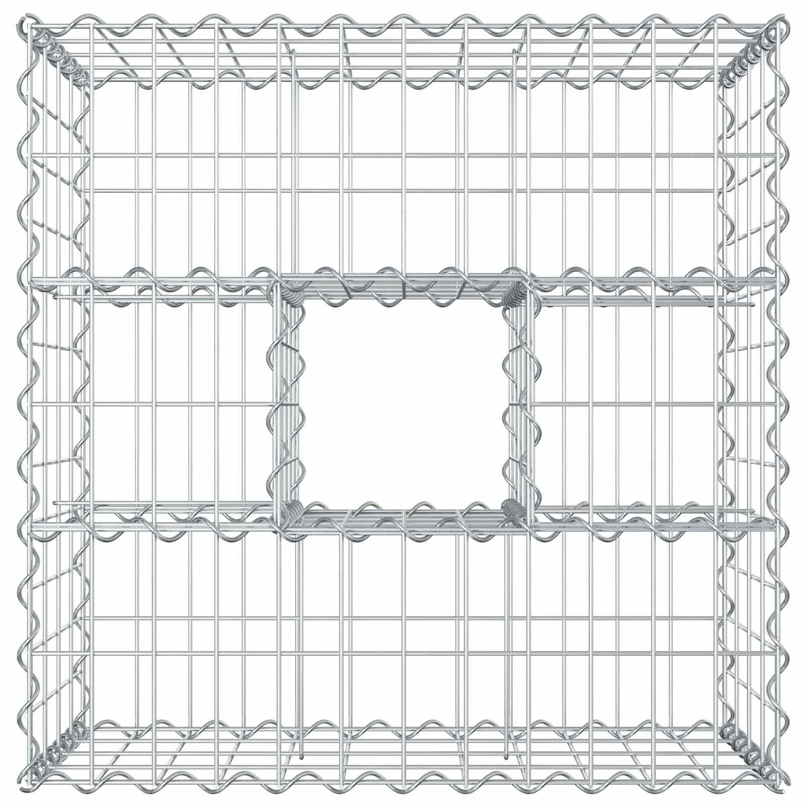 Gabion Verhoogd Bed Zilver is nu te koop bij PeponiXL, paradijselijk wonen!