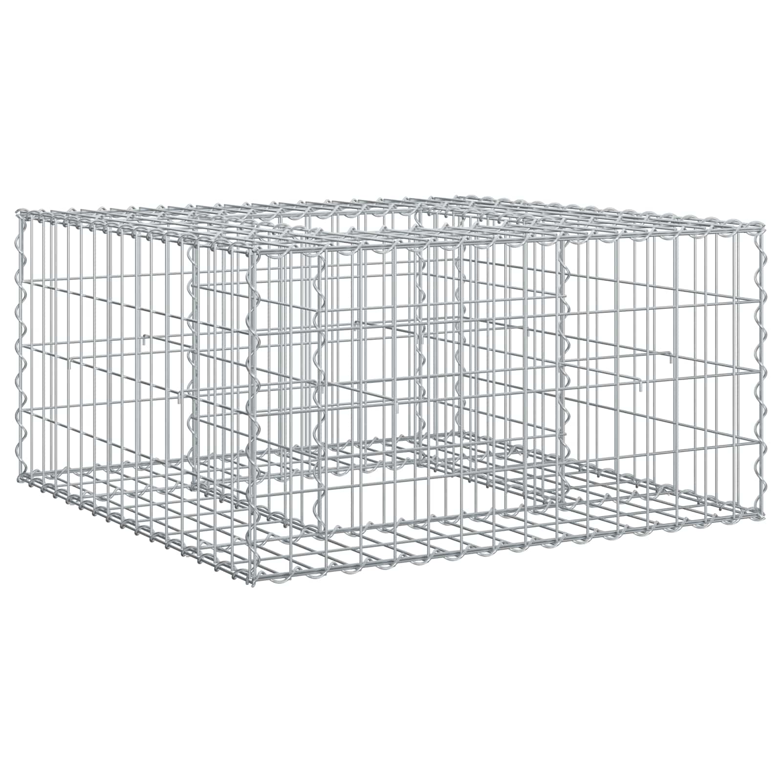 Gabion Verhoogd Bed Zilver is nu te koop bij PeponiXL, paradijselijk wonen!