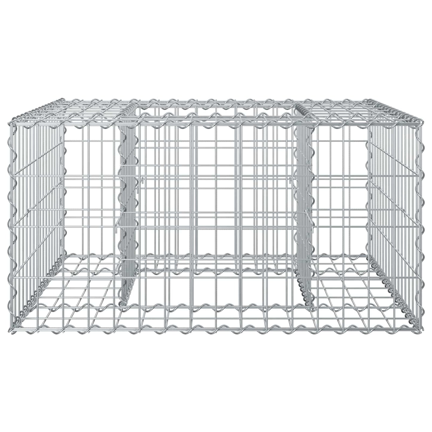 Gabion Verhoogd Bed Zilver is nu te koop bij PeponiXL, paradijselijk wonen!