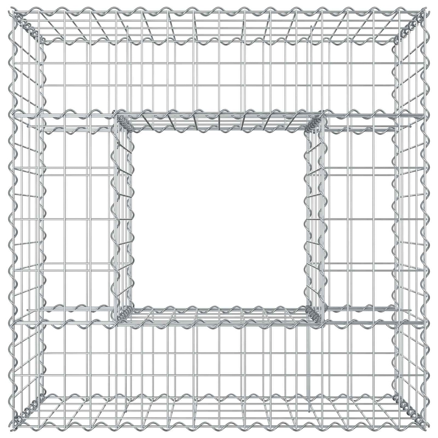 Gabion Verhoogd Bed Zilver is nu te koop bij PeponiXL, paradijselijk wonen!