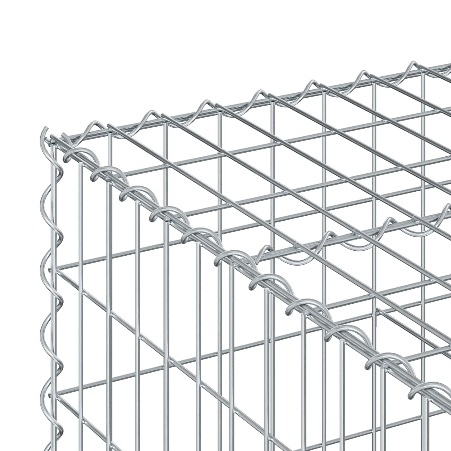 Gabion Verhoogd Bed Zilver is nu te koop bij PeponiXL, paradijselijk wonen!