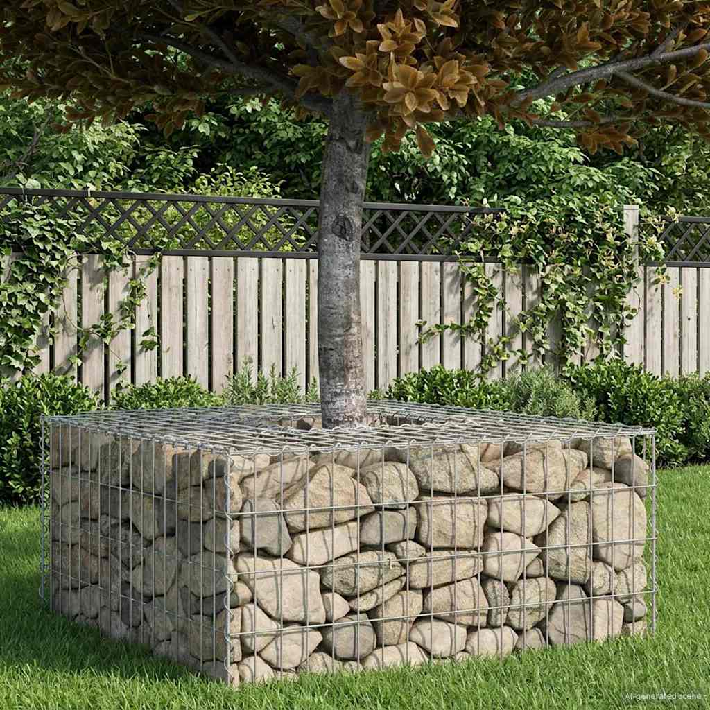 Gabion Verhoogd Bed Zilver is nu te koop bij PeponiXL, paradijselijk wonen!