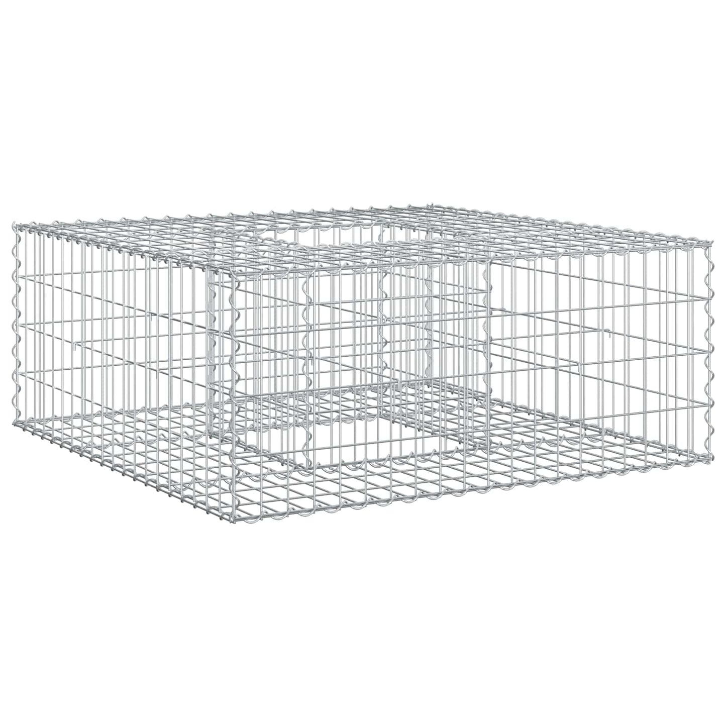 Gabion Verhoogd Bed Zilver is nu te koop bij PeponiXL, paradijselijk wonen!