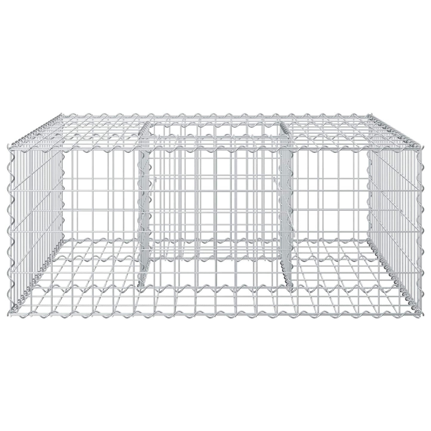 Gabion Verhoogd Bed Zilver is nu te koop bij PeponiXL, paradijselijk wonen!