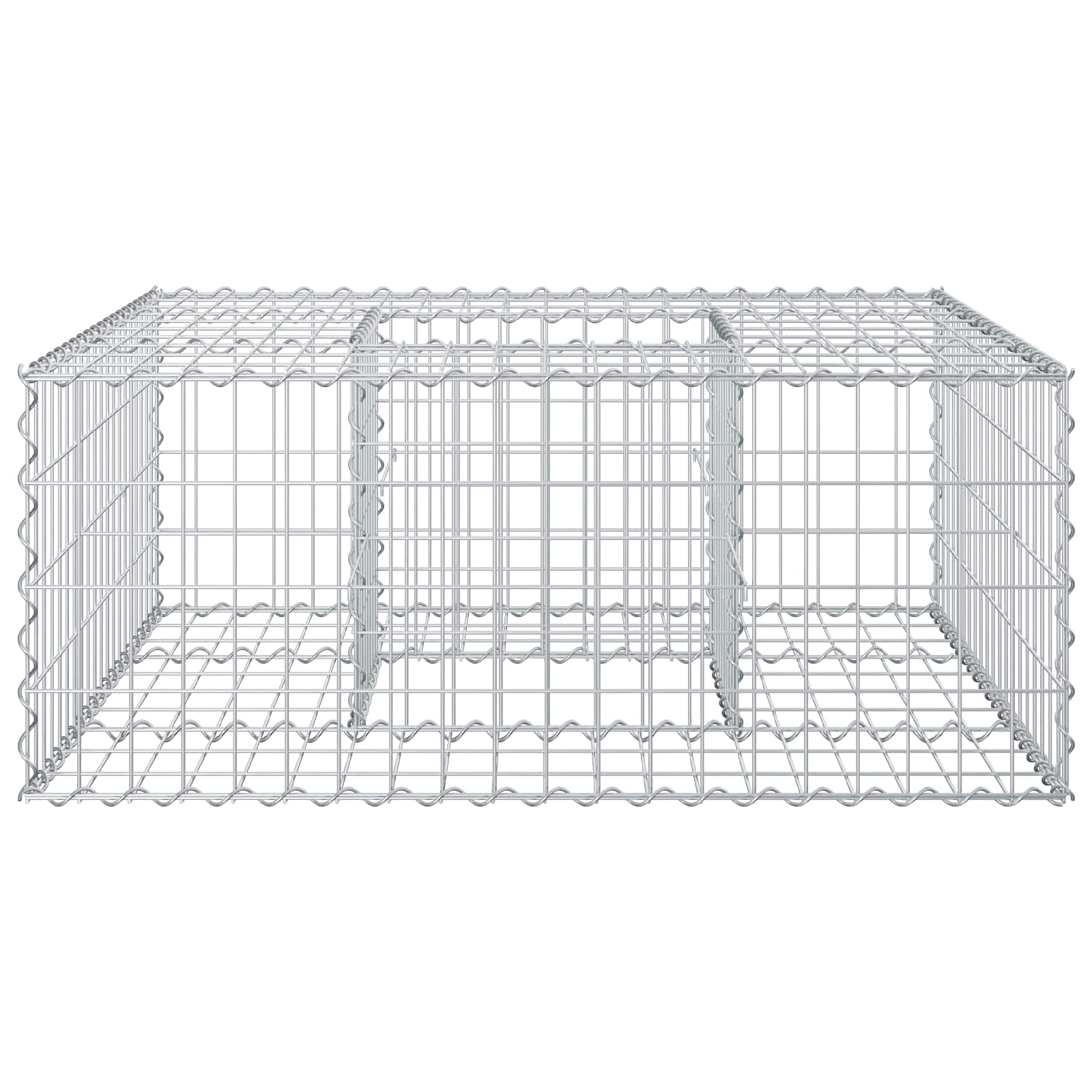 Gabion Verhoogd Bed Zilver is nu te koop bij PeponiXL, paradijselijk wonen!