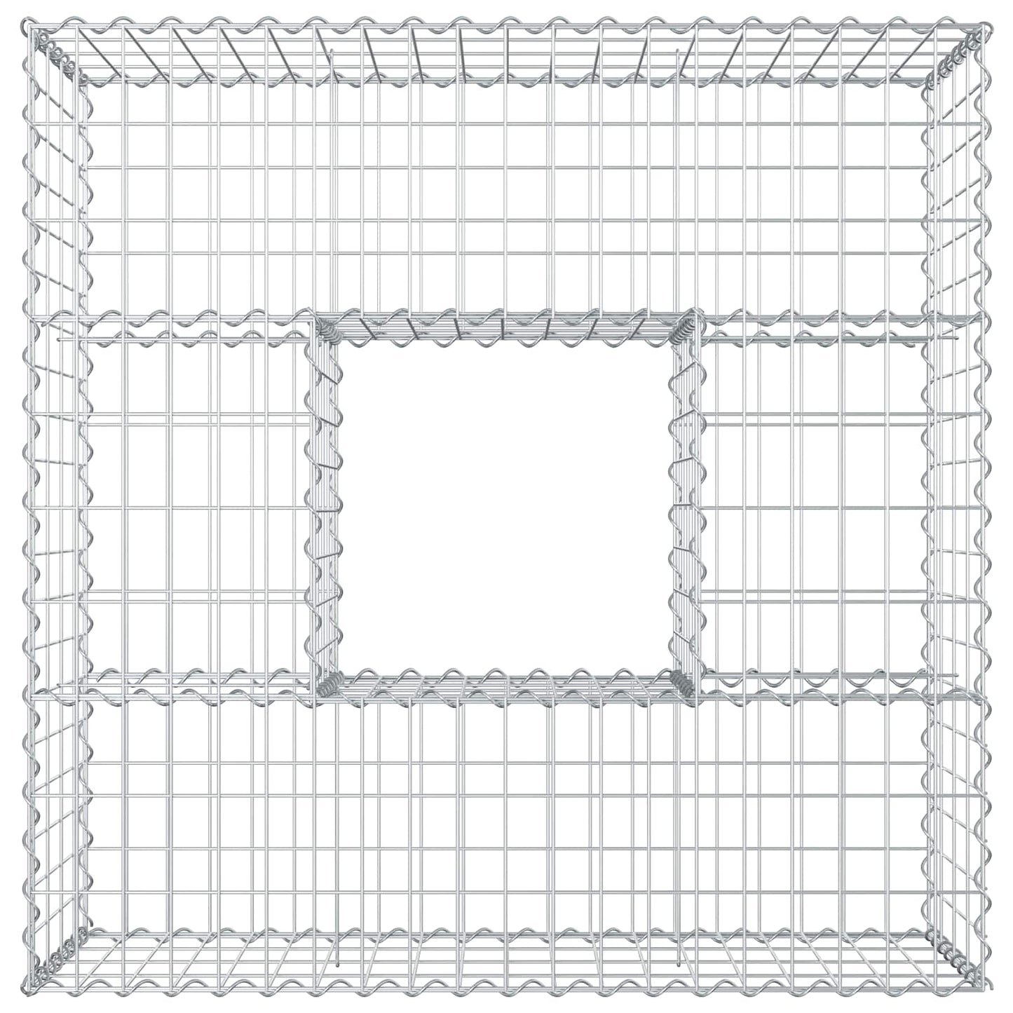 Gabion Verhoogd Bed Zilver is nu te koop bij PeponiXL, paradijselijk wonen!