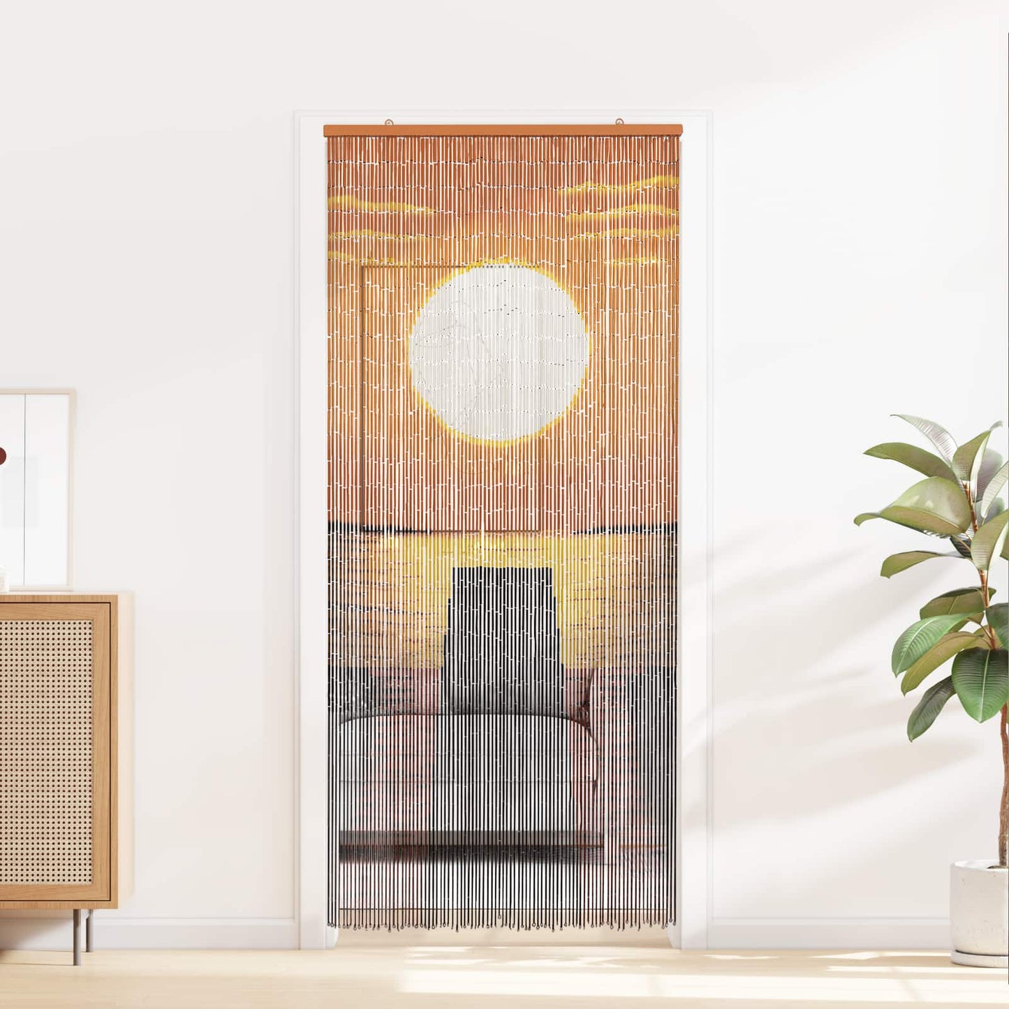 Insect Deurgordijn Meerkleurig 200 x 90 cm Bamboe is nu te koop bij PeponiXL, paradijselijk wonen!