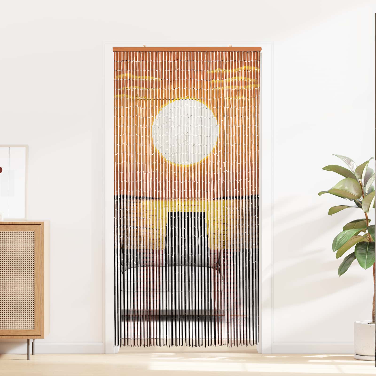 Insect Deurgordijn Meerkleurig 200 x 100 cm Bamboe is nu te koop bij PeponiXL, paradijselijk wonen!