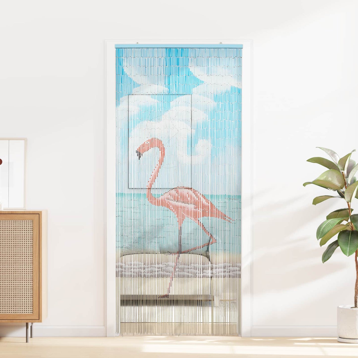 Insect Deurgordijn Meerkleurig 200 x 90 cm Bamboe is nu te koop bij PeponiXL, paradijselijk wonen!