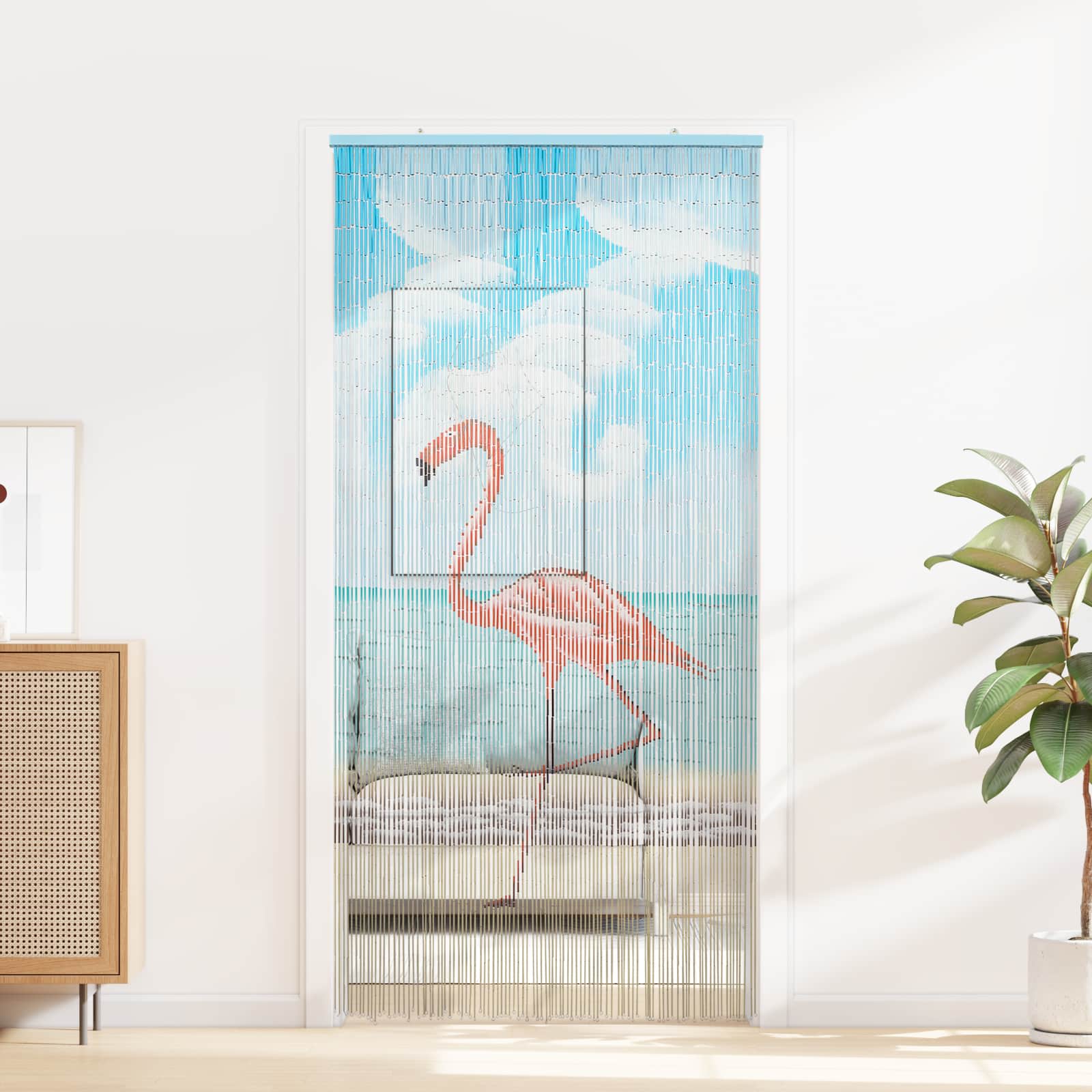Insect Deurgordijn Meerkleurig 200 x 100 cm Bamboe is nu te koop bij PeponiXL, paradijselijk wonen!