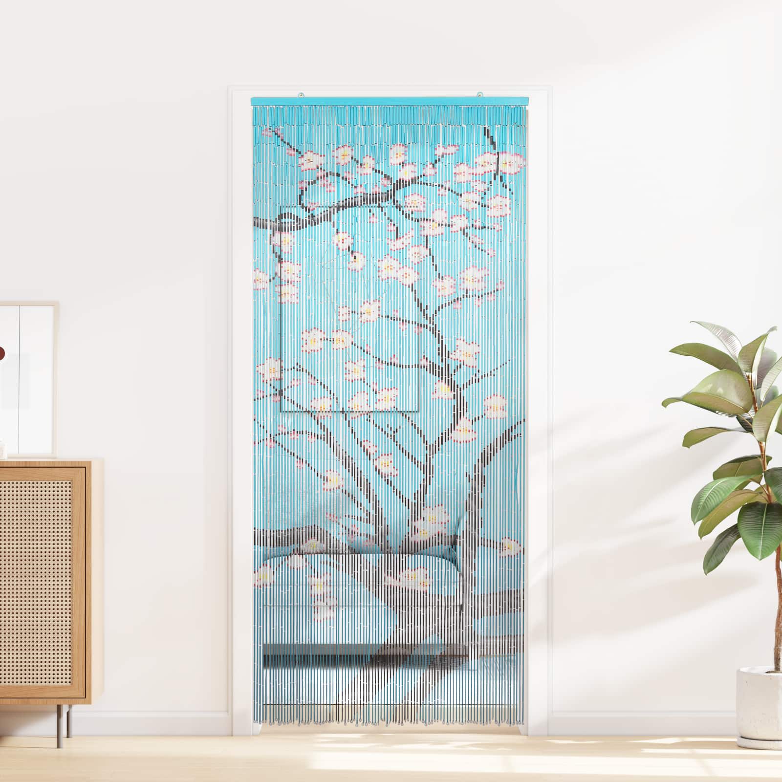 Insect Deurgordijn Meerkleurig 200 x 90 cm Bamboe is nu te koop bij PeponiXL, paradijselijk wonen!