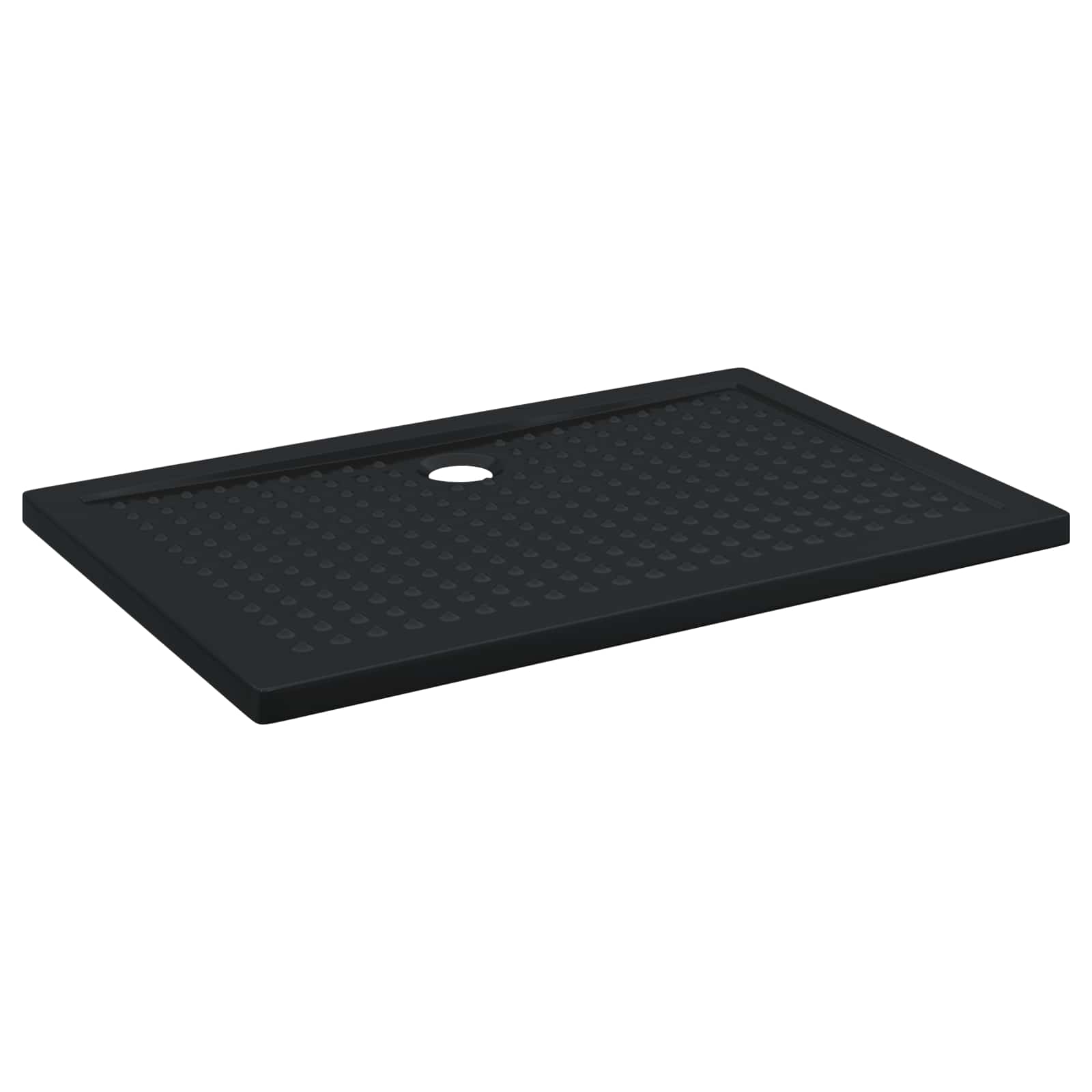 Douche Basis Tray met Dots Zwart 120 x 80 x 4 cm ABS is nu te koop bij PeponiXL, paradijselijk wonen!