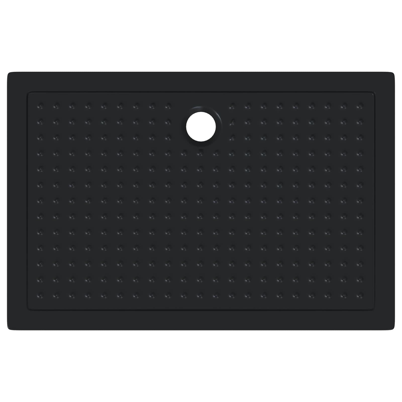 Douche Basis Tray met Dots Zwart 120 x 80 x 4 cm ABS is nu te koop bij PeponiXL, paradijselijk wonen!