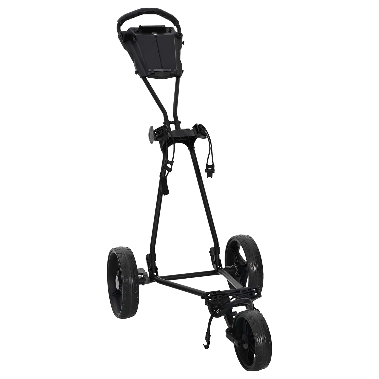 Golf trolley Zwart 95 x 60 x 130 cm IJzer is nu te koop bij PeponiXL, paradijselijk wonen!