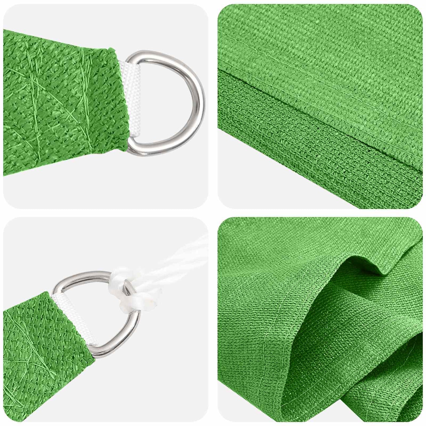 Zonneschaduwzeil Lichtgroen 2 x 6 m HDPE is nu te koop bij PeponiXL, paradijselijk wonen!