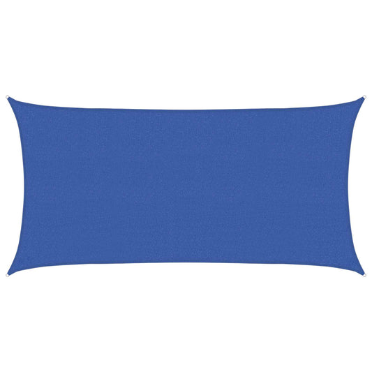 Zonneschaduwzeil Blauw 2 x 6 m HDPE is nu te koop bij PeponiXL, paradijselijk wonen!