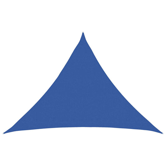 Zonneschaduwzeil Blauw 7 x 5 x 5 m HDPE is nu te koop bij PeponiXL, paradijselijk wonen!