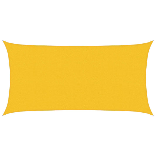 Zonneschaduwzeil Geel 2 x 6 m HDPE is nu te koop bij PeponiXL, paradijselijk wonen!