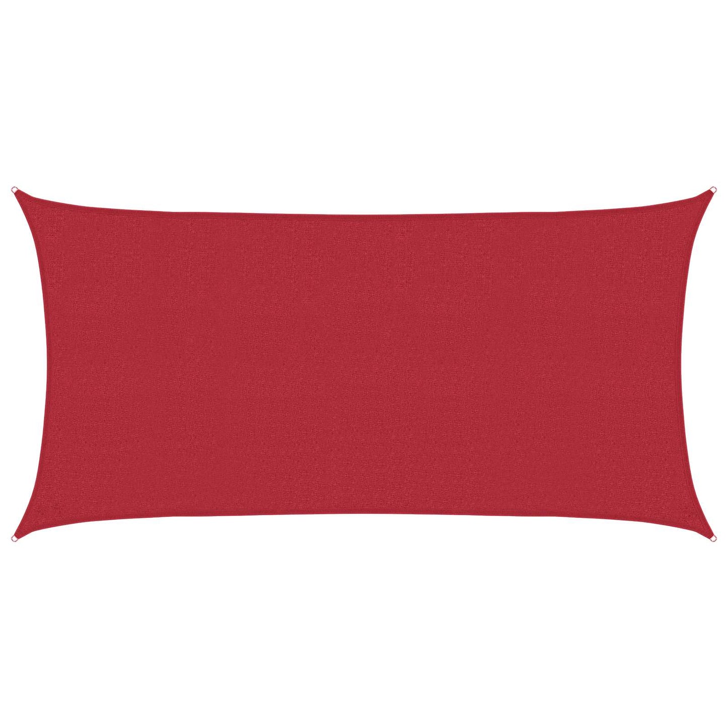 Zonneschaduwzeil Rood 2 x 6 m HDPE is nu te koop bij PeponiXL, paradijselijk wonen!