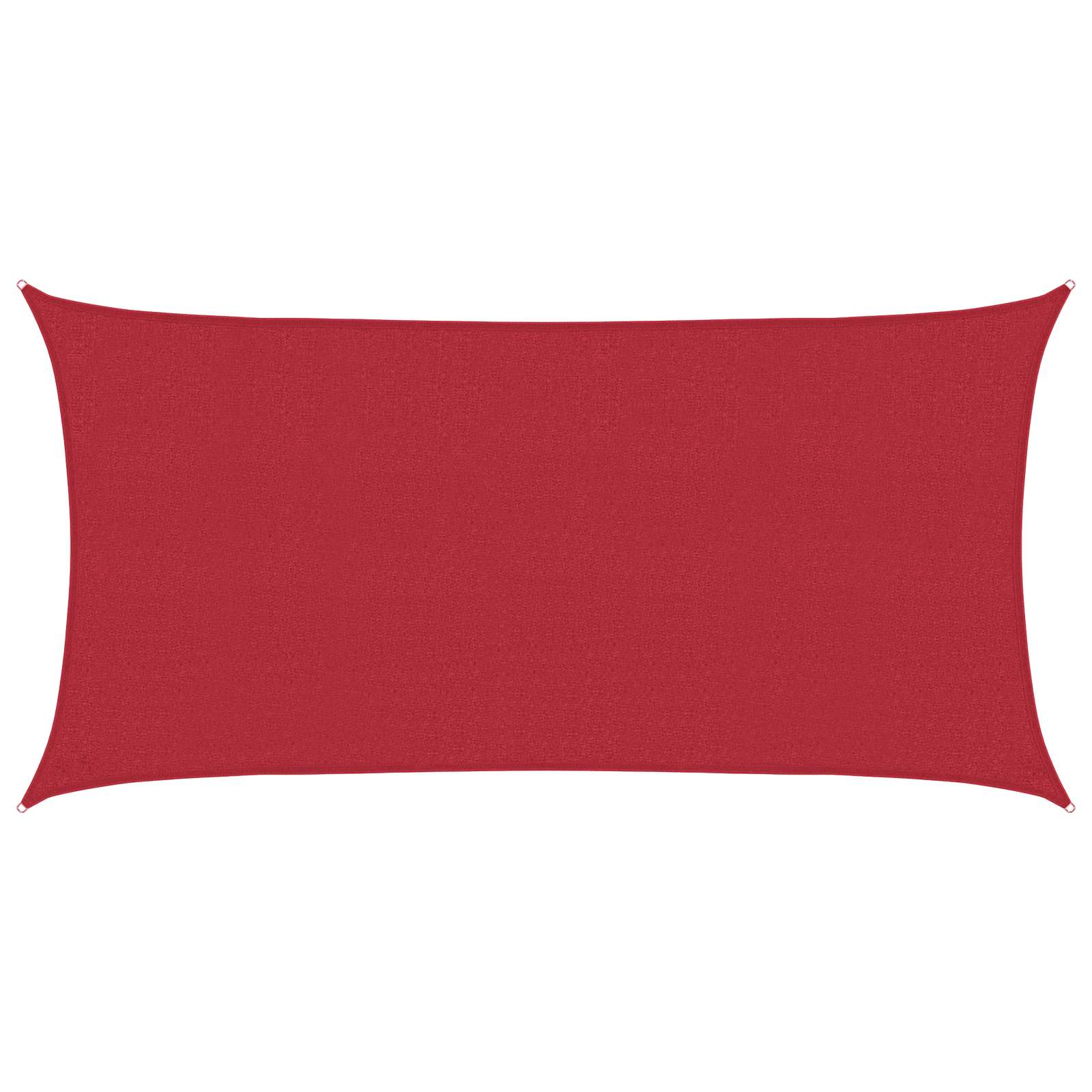 Zonneschaduwzeil Rood 2,5 x 6 m HDPE is nu te koop bij PeponiXL, paradijselijk wonen!