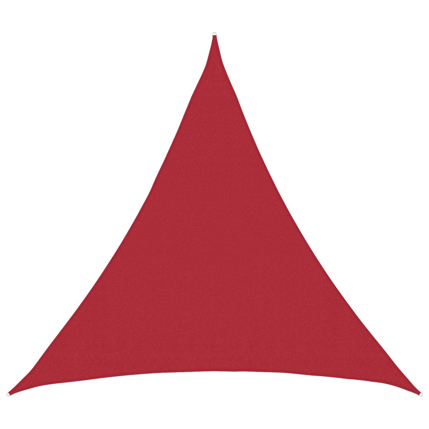 Zonneschaduwzeil Rood 2 x 2 x 2 m HDPE is nu te koop bij PeponiXL, paradijselijk wonen!