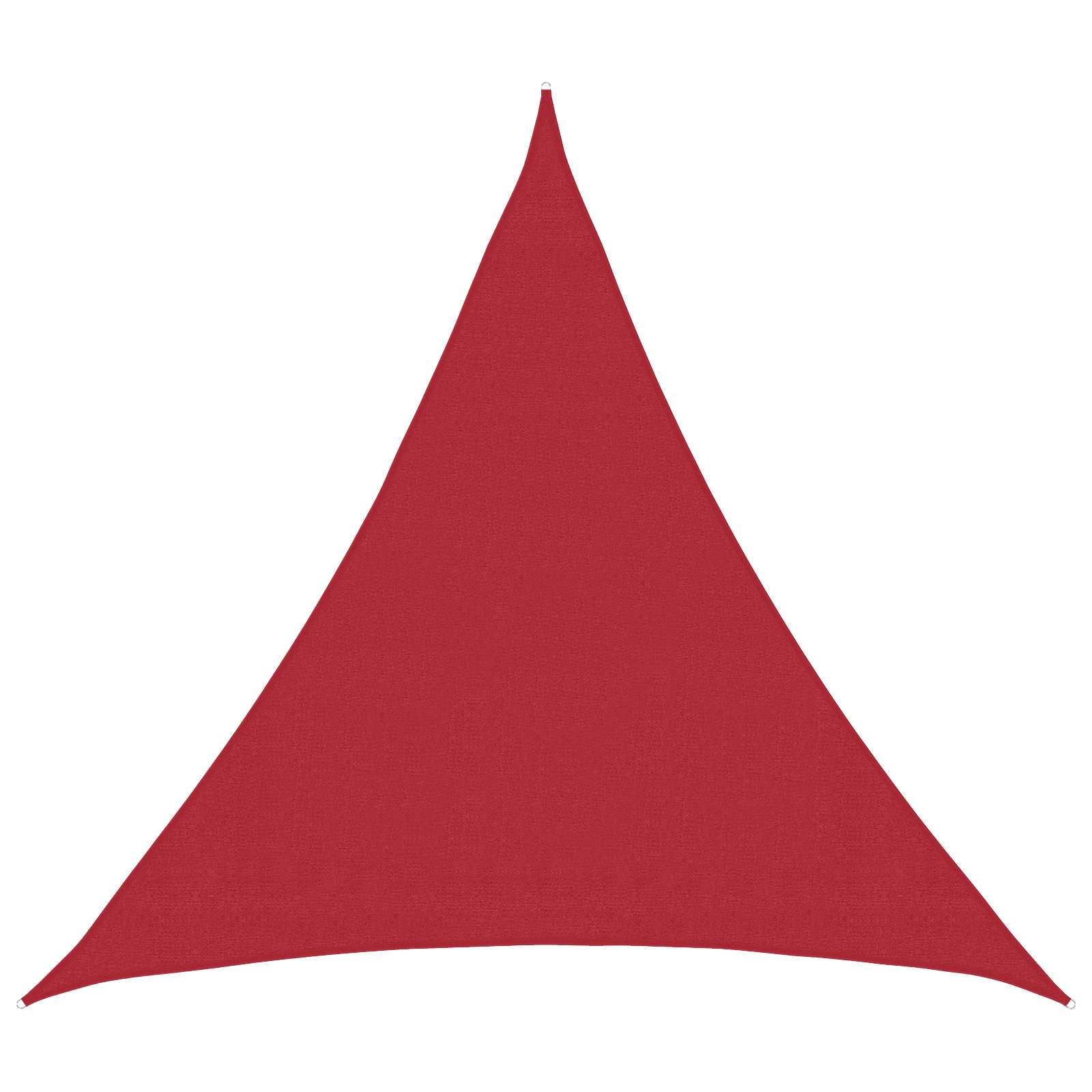 Zonneschaduwzeil Rood 2 x 2 x 2 m HDPE is nu te koop bij PeponiXL, paradijselijk wonen!
