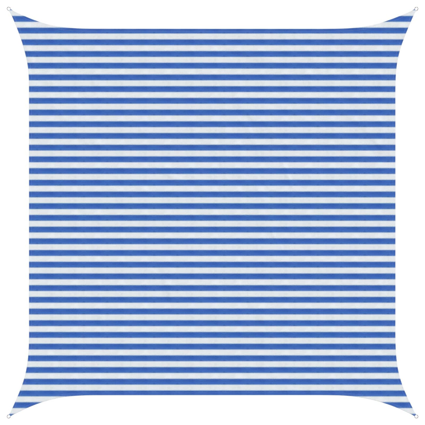 Zonneschaduwzeil Blauw en Wit 4 x 4 m HDPE is nu te koop bij PeponiXL, paradijselijk wonen!