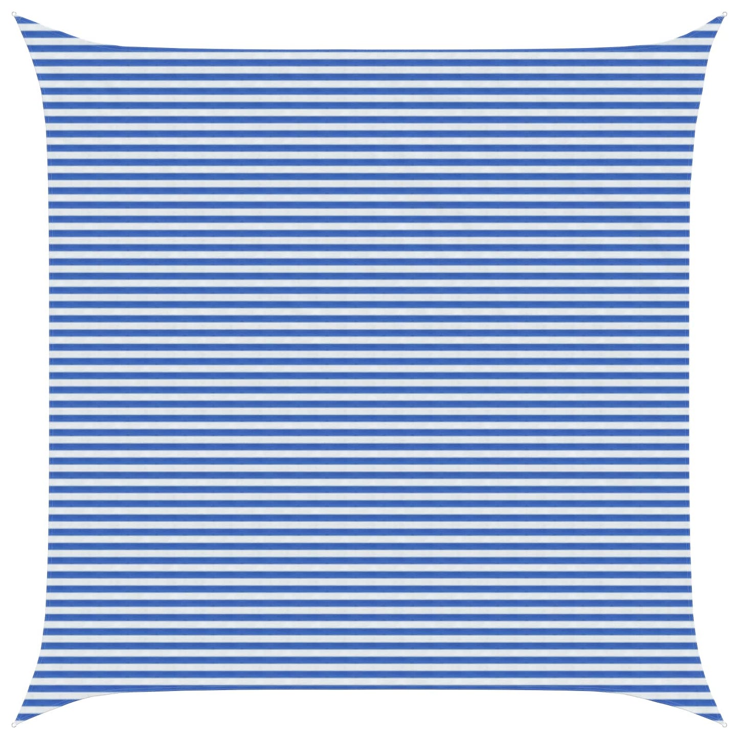 Zonneschaduwzeil Blauw en Wit 6 x 6 m HDPE is nu te koop bij PeponiXL, paradijselijk wonen!