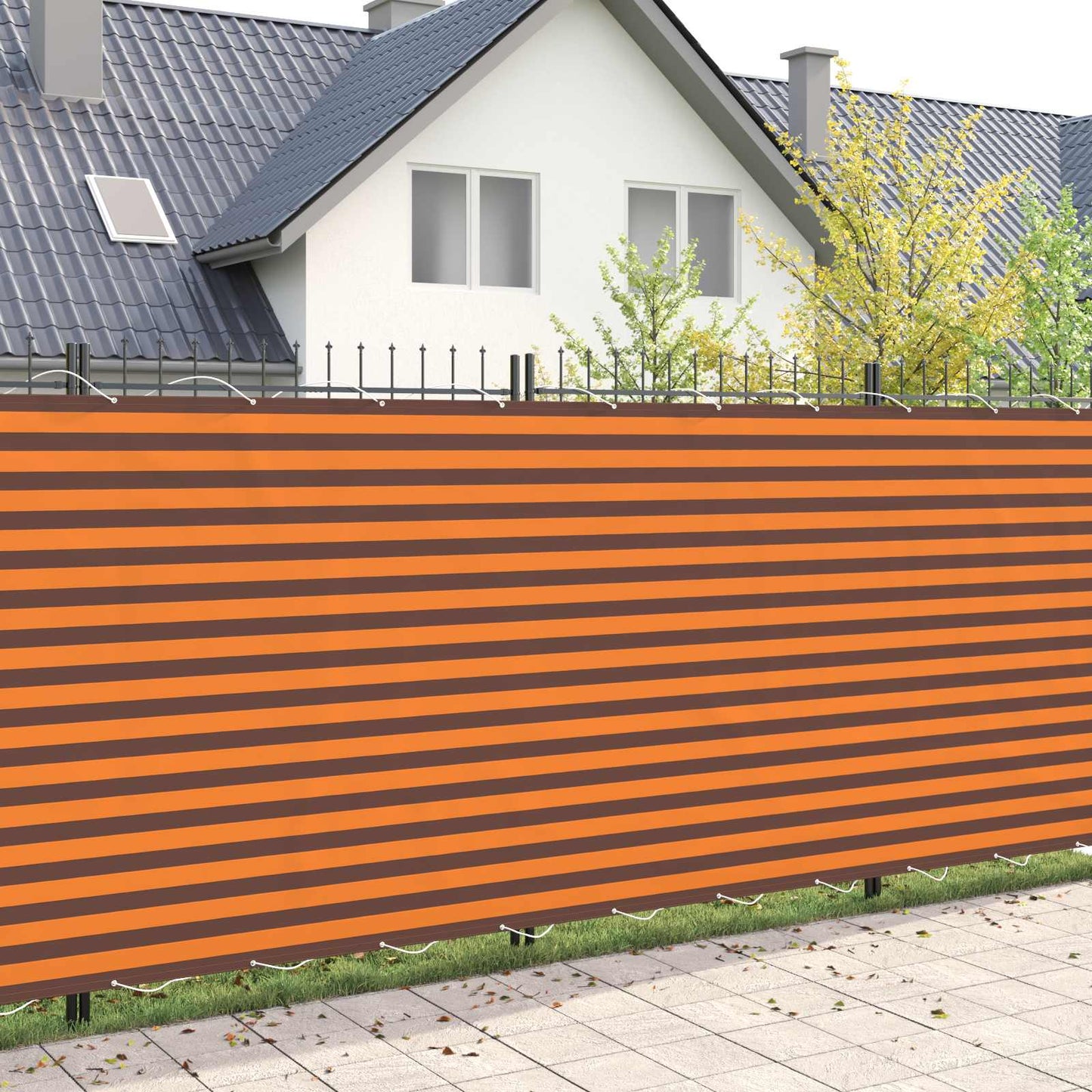 Balkon Privacy Scherm 180 x 600 cm Stof met PU-coating is nu te koop bij PeponiXL, paradijselijk wonen!