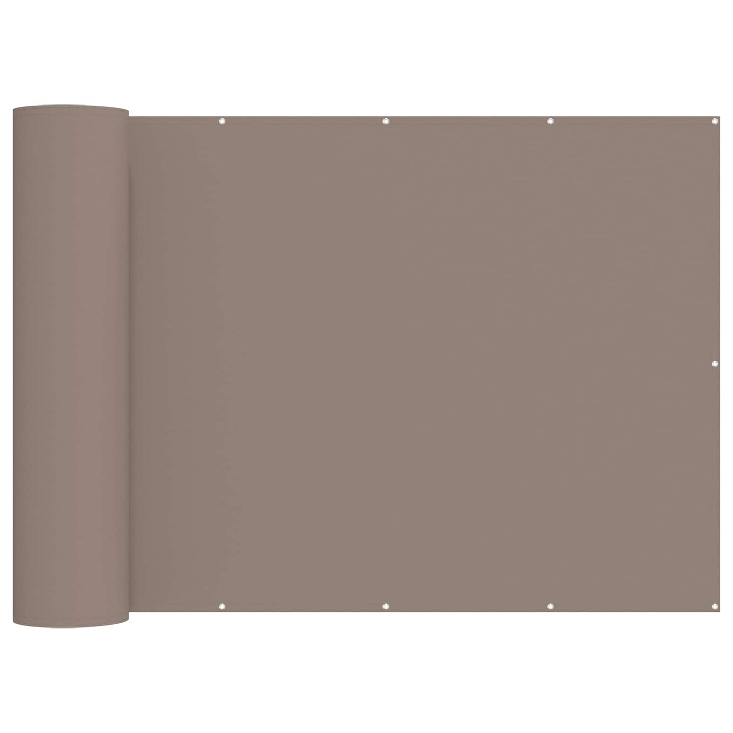 Balkon Privacy Scherm 180 x 400 cm Stof met PU-coating Taupe is nu te koop bij PeponiXL, paradijselijk wonen!