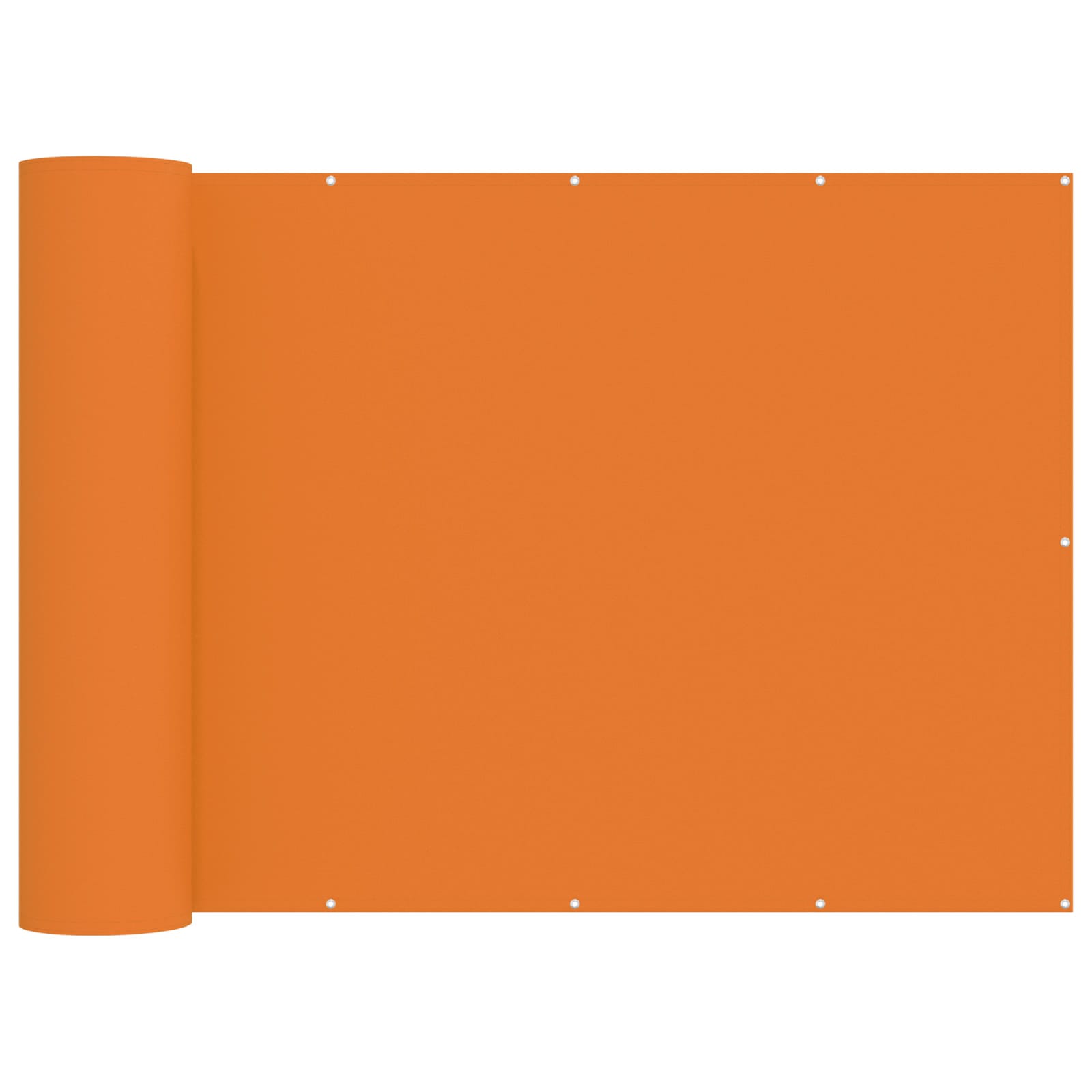 Balkon Privacy Scherm 150 x 200 cm Stof met PU-coating Oranje is nu te koop bij PeponiXL, paradijselijk wonen!