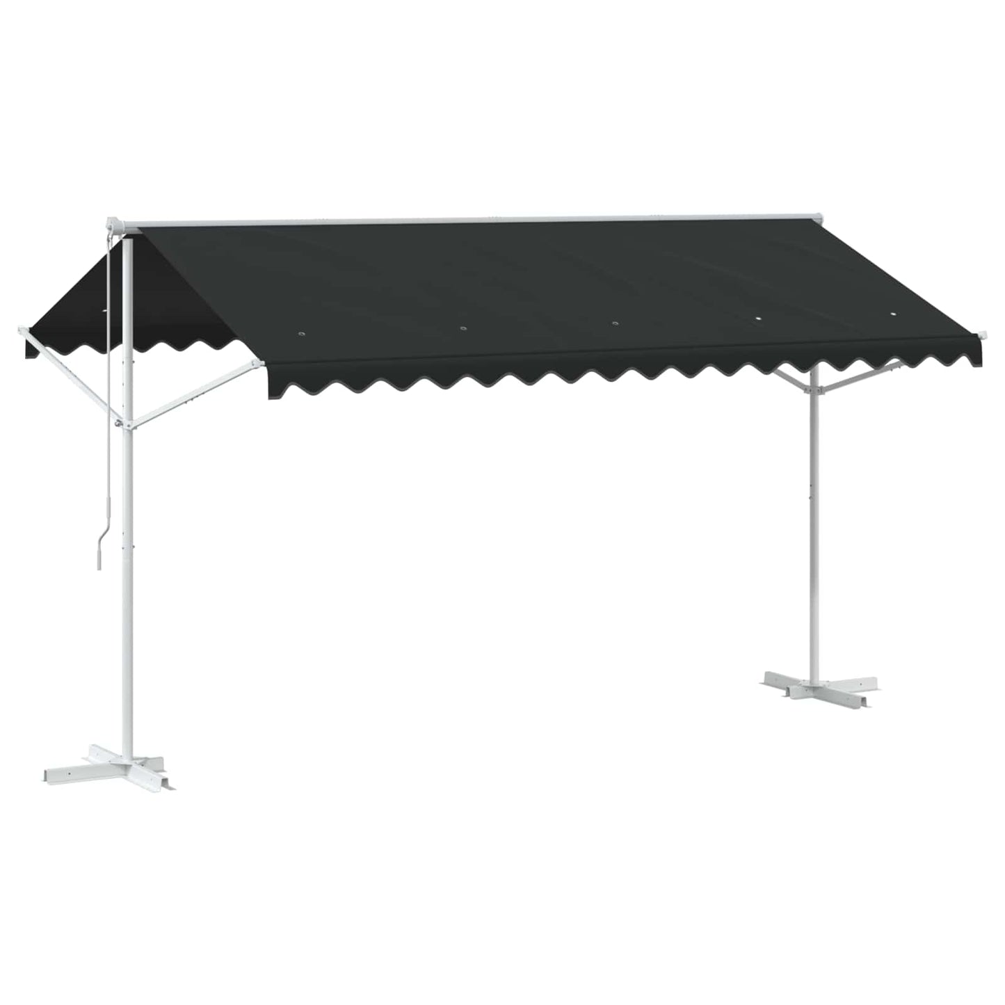 Vrijstaande luifel Antracietkleurig 4 × 3 m Polyester is nu te koop bij PeponiXL, paradijselijk wonen!