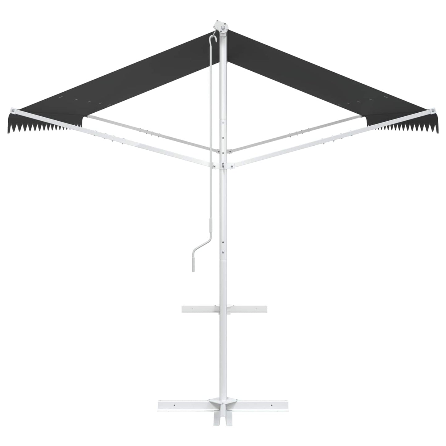 Vrijstaande luifel Antracietkleurig 4 × 3 m Polyester is nu te koop bij PeponiXL, paradijselijk wonen!